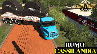 ETS2 NO BRASIL CAMINHÃƒO SCANIA 112 RUMO A CASSILÃ‚NDIA PELO MAPA RBR [upl. by Mathur]