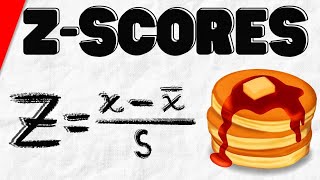 How to Calculate zScores and Why  Statsitics [upl. by Ahsekan]