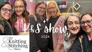 The Knitting amp Stitching show 2024  and haul [upl. by Alfeus]