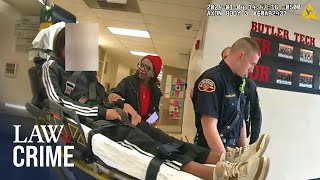 Bodycam Teacher Violently Attacked by Student Allegedly Caught Smoking Cartridge in Bathroom [upl. by Obie]