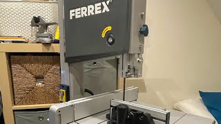 OLD RECORDING  Aldi Ferrex 10 Inch Bandsaw 2021 [upl. by Nylyaj]