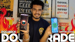 how to downgrade smartphone from 14  how to downgrade infinix gt 10 pro from Android 14 to 13 [upl. by Rheta]