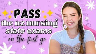 📚HOW TO STUDY FOR THE NZ NURSING STATE EXAM📚 nursing registration exam prep complete guide [upl. by Melloney]