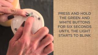 How to Set the Timer for Flameless Candles  Pottery Barn [upl. by Aimik658]