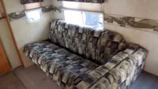 SOLD 2007 Americamp 306 TLE Travel Trailer with Slide Out Bunks Clean [upl. by Lletnohs]