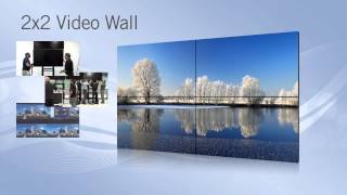 MIRA DIGITAL SIGNAGE Ultra large monitors SHARP [upl. by Enner]