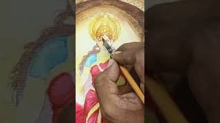 water coloring painting tutorial Watercolor tutorial shots drawing shortvideo [upl. by Arinaj]