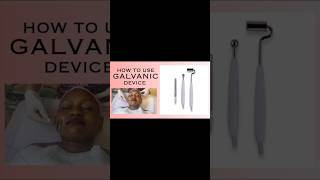 galvanic facial machine education beautyeducation machine facial skincare [upl. by Alamaj]