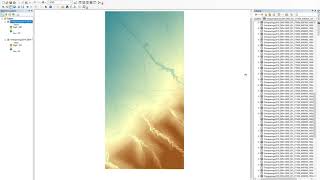 ArcGIS  Visualising and merging multiple DEMS [upl. by Orfurd]