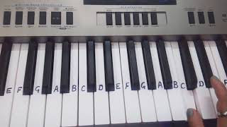 Salaam e ishq meri Jaan jara qabool Kar lo  keyboard tutorialpianoHarmoniumvery slow tutorial [upl. by Leid194]