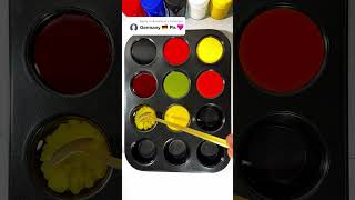 Challenge to guess the color from the 3 colors of the German Flag asmr shorts [upl. by Cence]