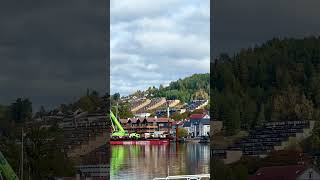 Lake view Porsgrunn city [upl. by Lesig]