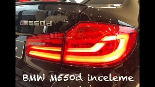 2018 BMW 550d xDrive G30 400 HP inceleme Bonus M140i Review intérieur [upl. by Arait]