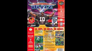 NFL Blitz Nintendo 64  Denver Broncos vs Chicago Bears [upl. by Schwartz]