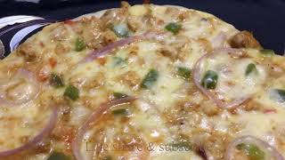 Liquid Pizza Dough Recipe  Homemade Pizza ramajan specia [upl. by Yreme]