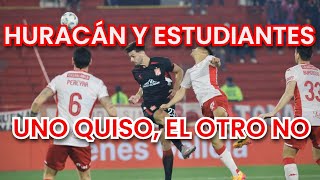 HURACÁN  ESTUDIANTES HORRIBLE EMPATE [upl. by Etnahc]