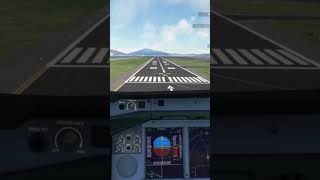 Landing in hongkong FLYBYWIRE A380 msfs2020 FlybywireA380 shorts [upl. by Anhej747]