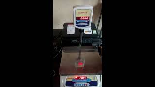 goldtech all weighing scale calibration [upl. by Tennos]