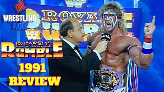 WWE Royal Rumble 1991 Review [upl. by Aidin]