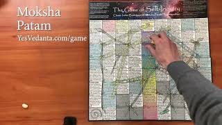 Moksha Patam  Wisdom Game Paramapadham Gyan Chauper Snakes amp Ladders  How to Play [upl. by Enelyahs231]