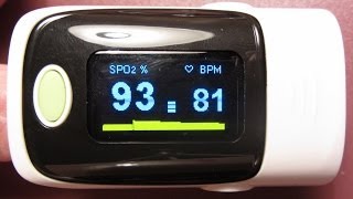 Напалечный пульсоксиметр Fingertip Pulse Oximeter SPO2 PR monitor [upl. by Oznole]