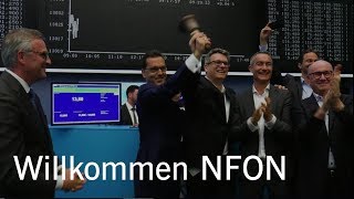 Börsengang IPO NFON AG [upl. by Amsa]