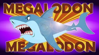 Megalodon Song  Giant Shark Song  Prehistorica by Howdytoons [upl. by Erika]