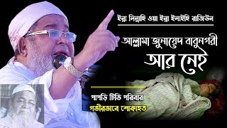 হেফাজতে ইসলামের আমীর জুনায়েদ বাবুনগরী আর নেই  পাপড়ি টিভি পরিবার গভীরভাবে শোকাহত Junaid Babunagari [upl. by Ecinev]