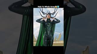 Goddess of Death and odins daughter Hela Vs whole army of Asgard 🔥🥶shorts ytshorts marvel [upl. by Beret]