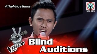 The Voice Teens Philippines Blind Audition Ivan Navares  In Your Eyes [upl. by Gardner778]