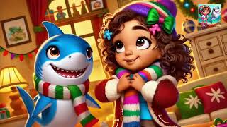 Myrah and Sharky Adventures and Learning Santa’s Lost Sleigh Bell Christmas songs for kids [upl. by Ramiah]