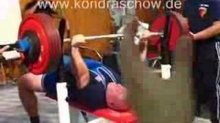 Holger Kuttroff raw powerlifting [upl. by Drazze269]