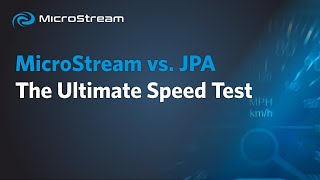 Microstream vs JPA  The Ultimate Speed Test [upl. by Maite918]