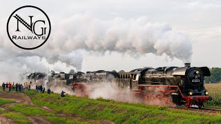 1 september 2023 Loctrein bij de Veluwsche Stoomtrein Maatschappij voor Terug naar Toen 2023 [upl. by Sibyls156]