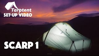 Tarptent Scarp 1 Setup [upl. by Aspa]