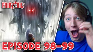 NATSU VS GILDARTS  Fairy Tail Episode 98 amp 99 Reaction [upl. by Dollie]