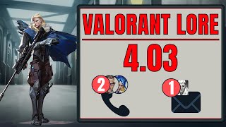 Investigating The Blackmailer  VALORANT Lore Elements  Patch 403 [upl. by Darrelle]