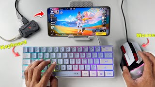 Keyboard or mouse se mobile phone me free fire PCcomputer ke jaise kaise khele full setup tutorial [upl. by Inatirb660]