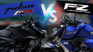 Yamaha FZ 30 Vs Pulsar P150  Ft locoporlasmotos [upl. by Madaras]