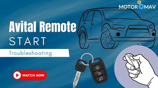 Avital Remote Start Troubleshooting All the Problems [upl. by Ecnerat]