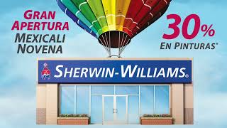 ¡Pinturas SherwinWilliams llega a Mexicali 🌈 [upl. by Casia]