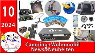 Camping und Wohnmobil NewsampNeuheiten 102024 [upl. by Kai]