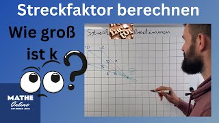 Steckfaktor berechnen  zentrische Streckung [upl. by Mall]