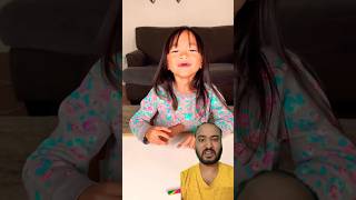 Chocolate prank with papa 🤣🤣green screen video withDiaryof4shortsshortsfeedfunnyprankfamily [upl. by Aleksandr]