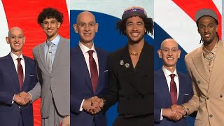 FULL Round 1 and First 30 Picks of the NBA Draft 2024 [upl. by Nylia364]