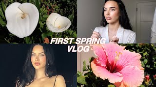 i started a garden got new clothes  lets talk fasting vlog [upl. by Anatnas]