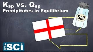 Ksp and Qsp Solubility Equilibria [upl. by Arsuy43]