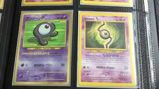 Pokemon Unown Collection  Pokemon Holo [upl. by Corena]