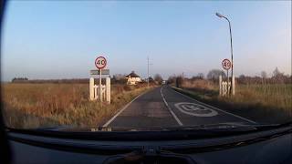 DRIVING PLACES  CANEWDON TO WALLASEA ISLAND  ESSEX [upl. by Gallard]