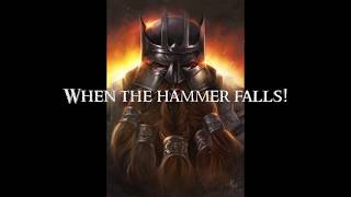 When the Hammer Falls  Clamavi De Profundis Original Song [upl. by Berl697]